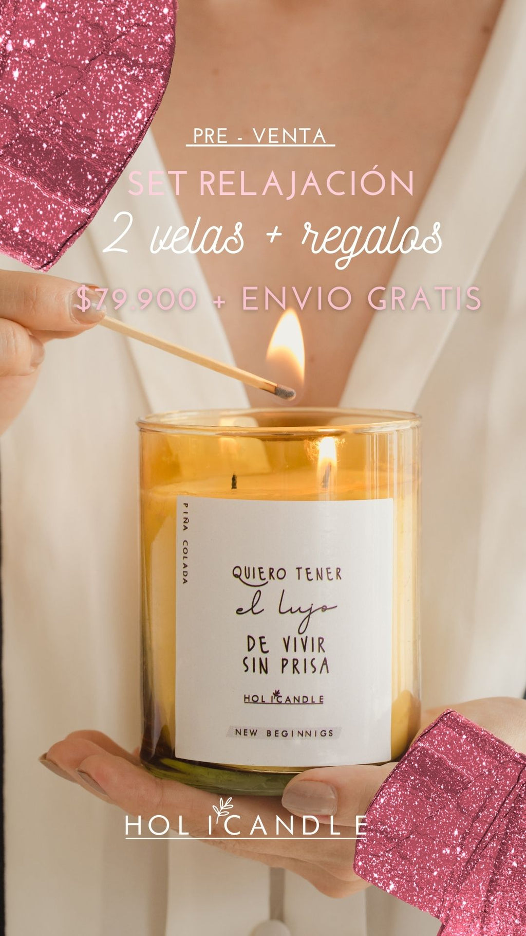 SET RELAJACIÓN  X2 VELAS
