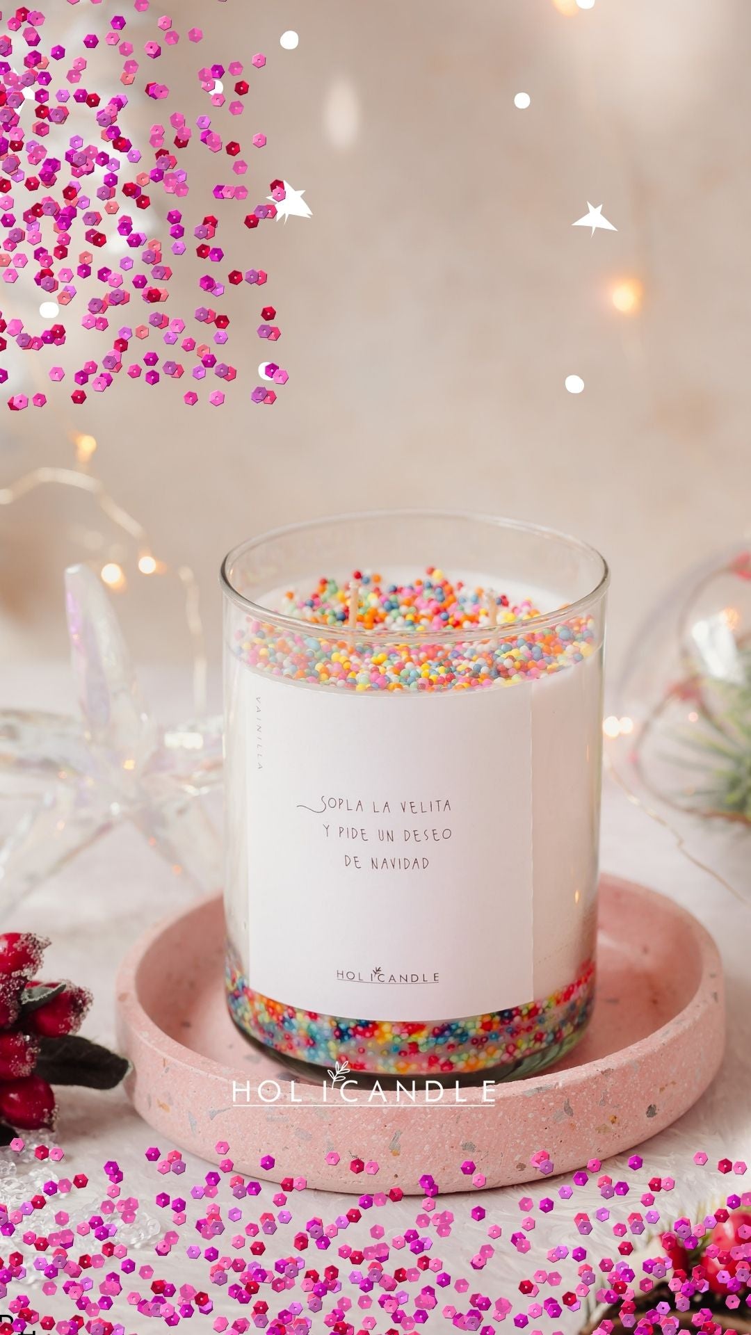 CAJA MAGICA NAVIDAD X10   VELAS 2025 -PRE VENTA