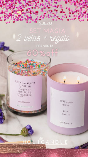 SET MAGIA 2025  X 2 VELAS