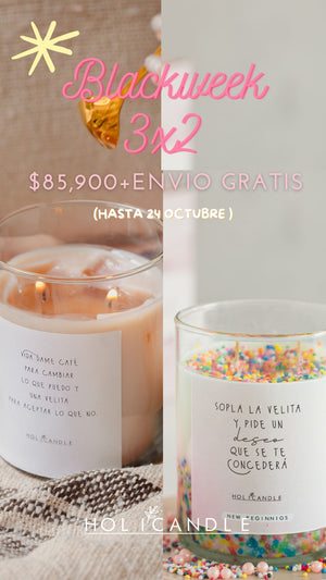 SET HAPPY  X 3  VELAS