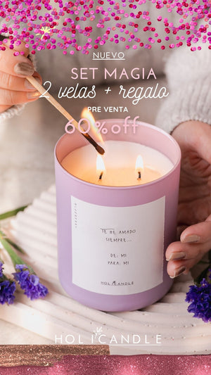 SET MAGIA 2025  X 2 VELAS