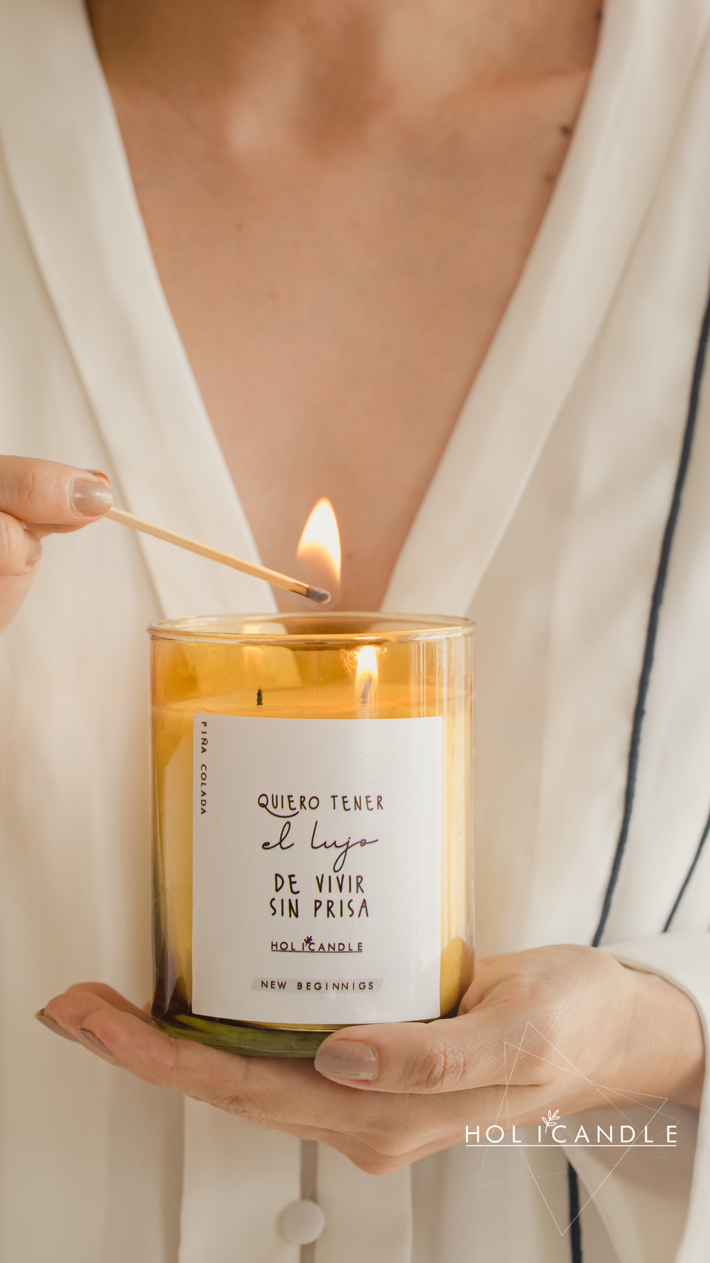 Vela Aromatica Piña colada